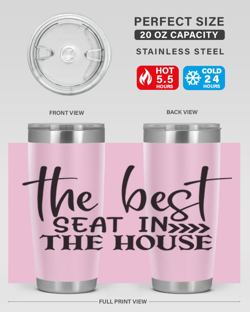 the best seat in the house 56#- bathroom- Tumbler
