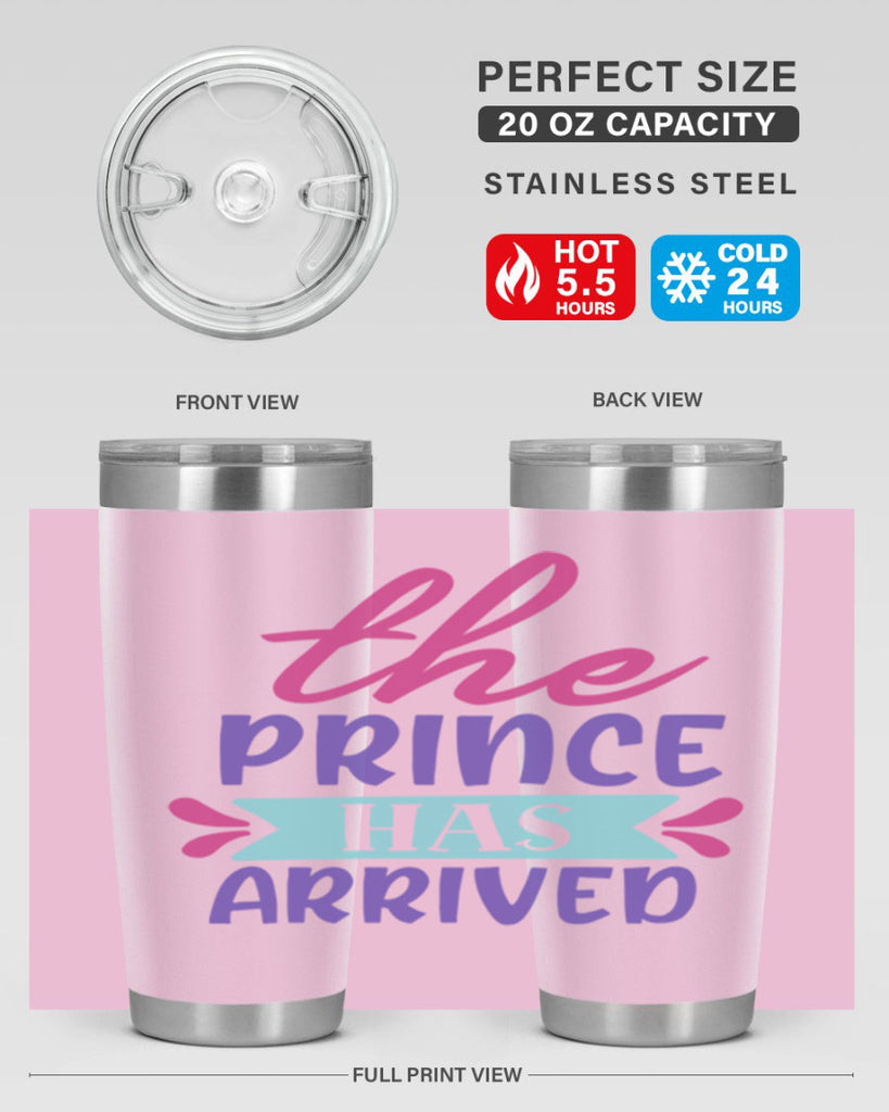 the prince has arrived Style 193#- baby- tumbler