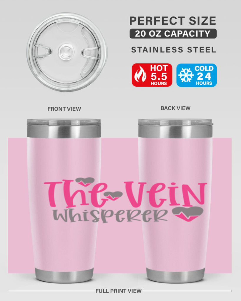 the vein whisperer Style Style 21#- nurse- tumbler