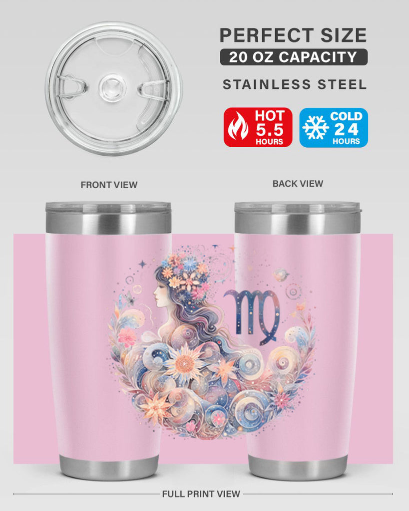 virgo 553#- zodiac- Tumbler