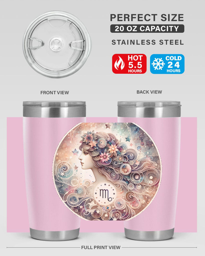 virgo 556#- zodiac- Tumbler