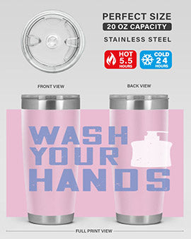 wash your hands Style 13#- corona virus- Tumbler