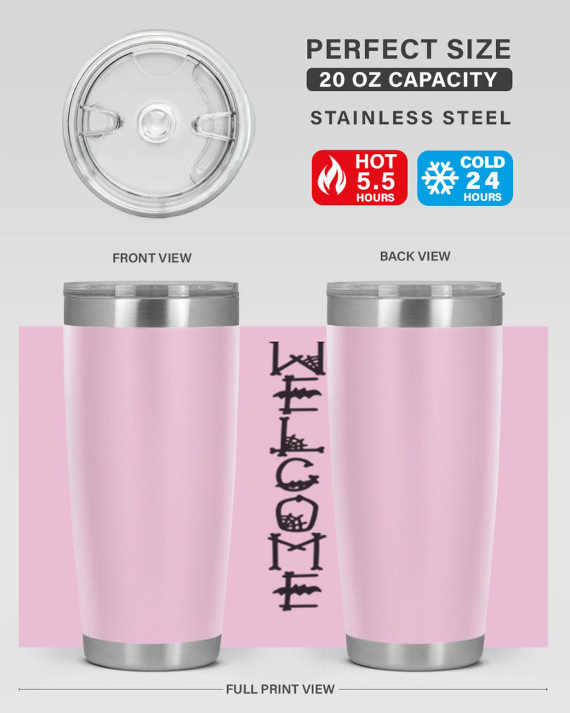 welcome 12#- halloween- Tumbler
