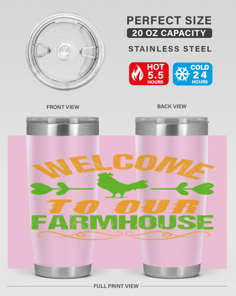welcome to your farmhouse 28#- farming and gardening- Tumbler