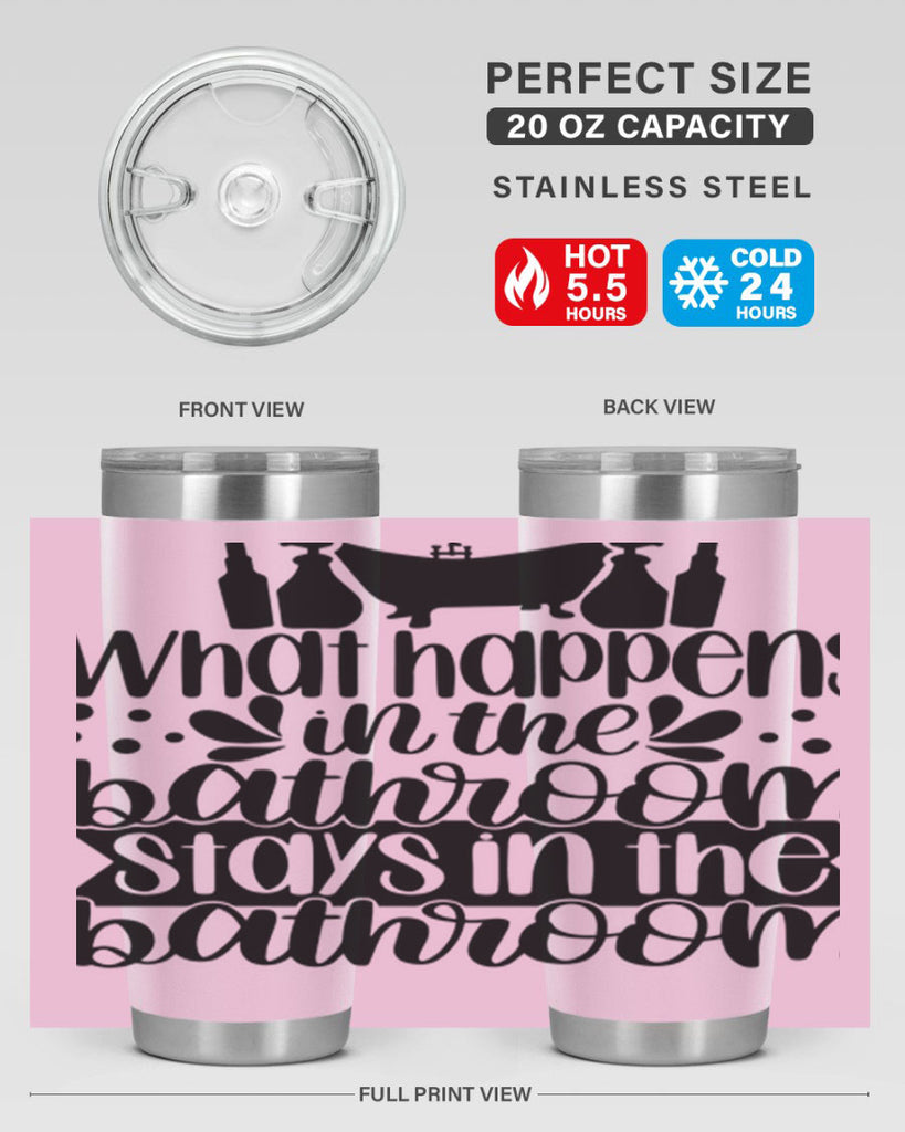 what happens in the bathroom 6#- bathroom- Tumbler