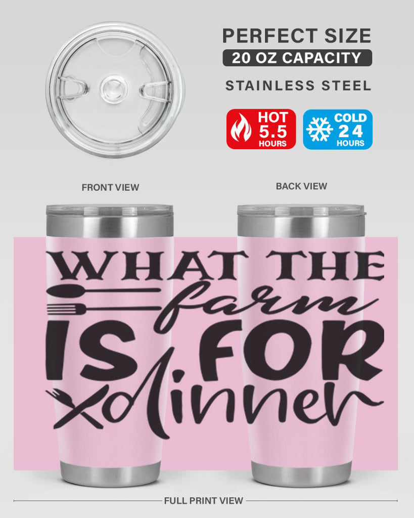 what the farm is for dinner 72#- kitchen- Tumbler
