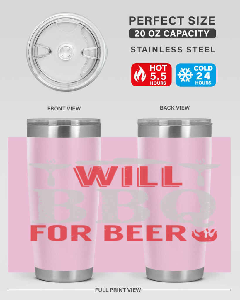 will bbq for beer 5#- bbq- Tumbler