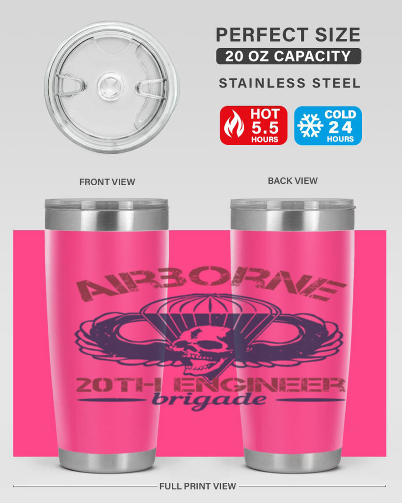 AIRBORNE TH ENGINEER BRIGADE Style 72#- engineer- tumbler