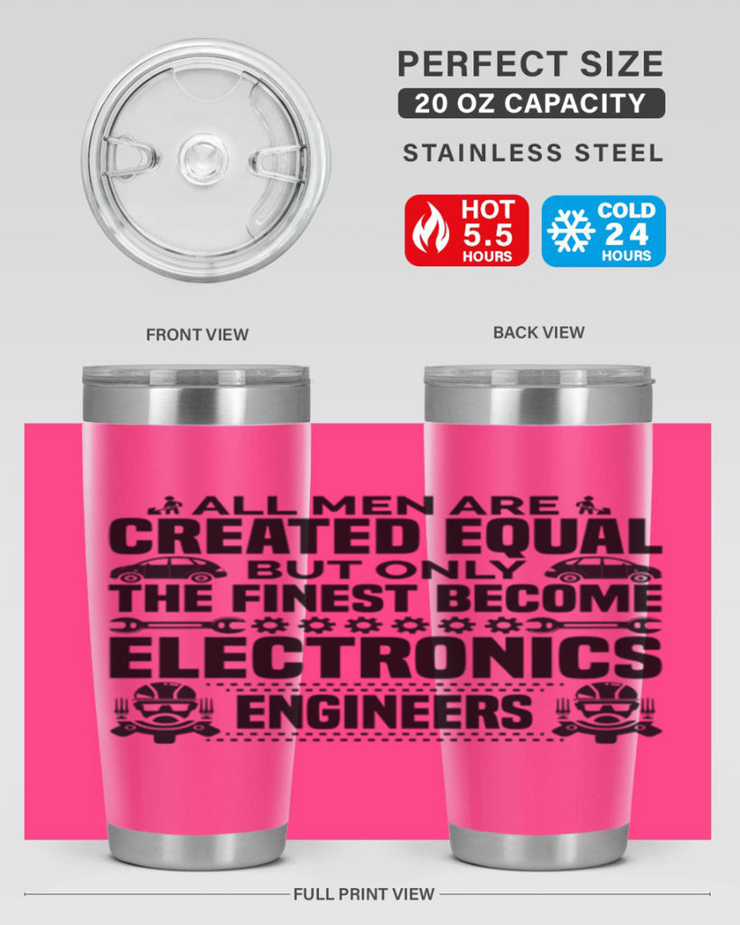 All men are created Style 21#- engineer- tumbler