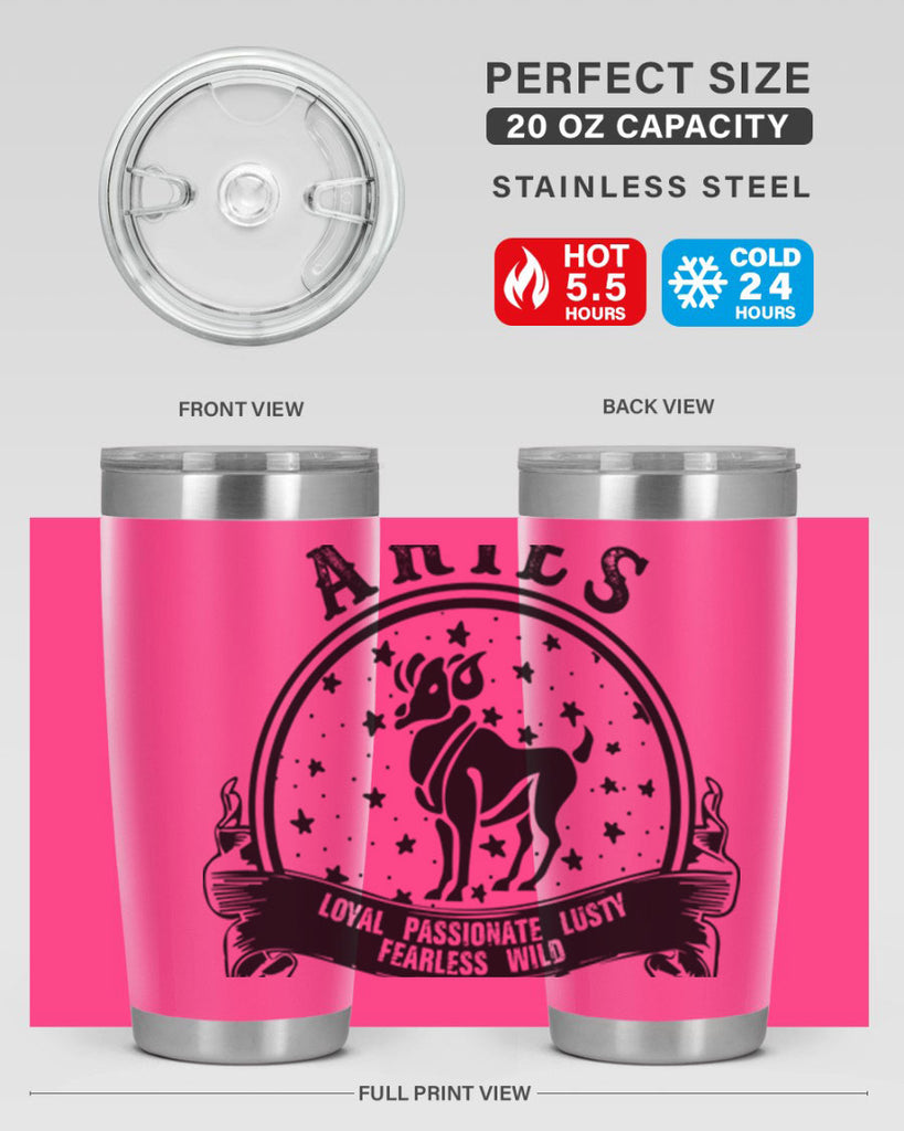Aries 1#- zodiac- Tumbler