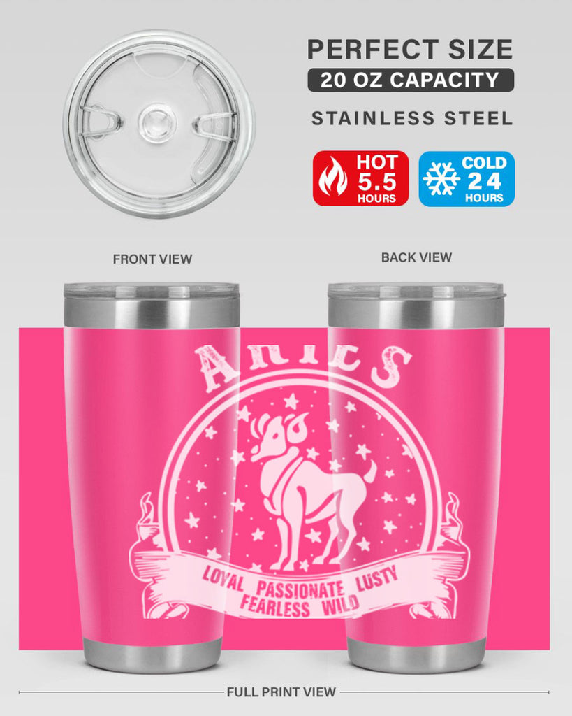 Aries 2#- zodiac- Tumbler