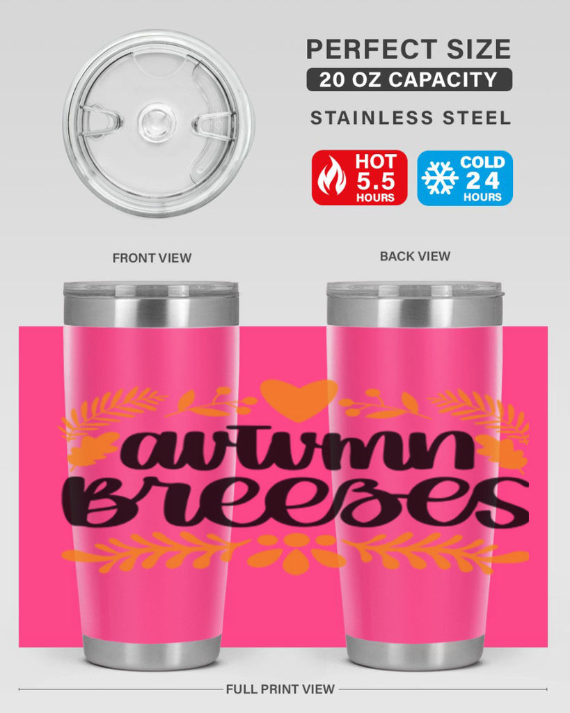 Autumn Breezes 474#- fall- Tumbler