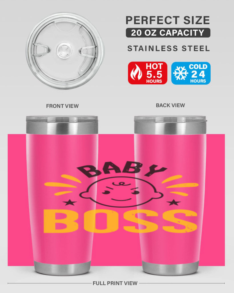 Baby Boss Style 6#- baby shower- tumbler