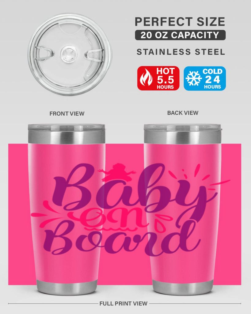 Baby On Board Style 289#- baby- tumbler