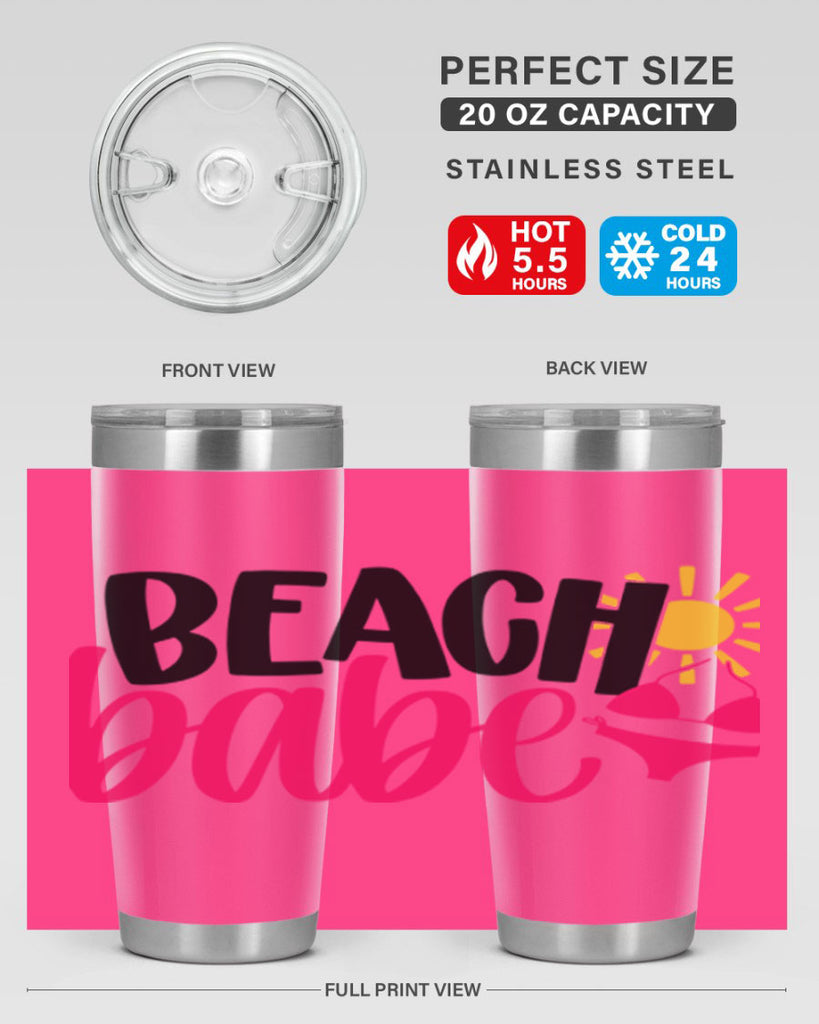 Beach Babe Style 52#- summer- Tumbler