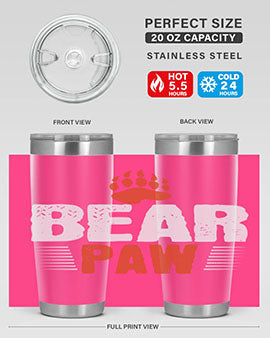 Bear paw 4#- Bears- Tumbler