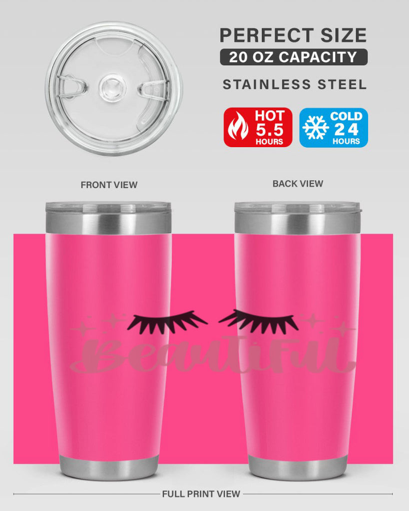 Beautiful Style 140#- make up- Tumbler