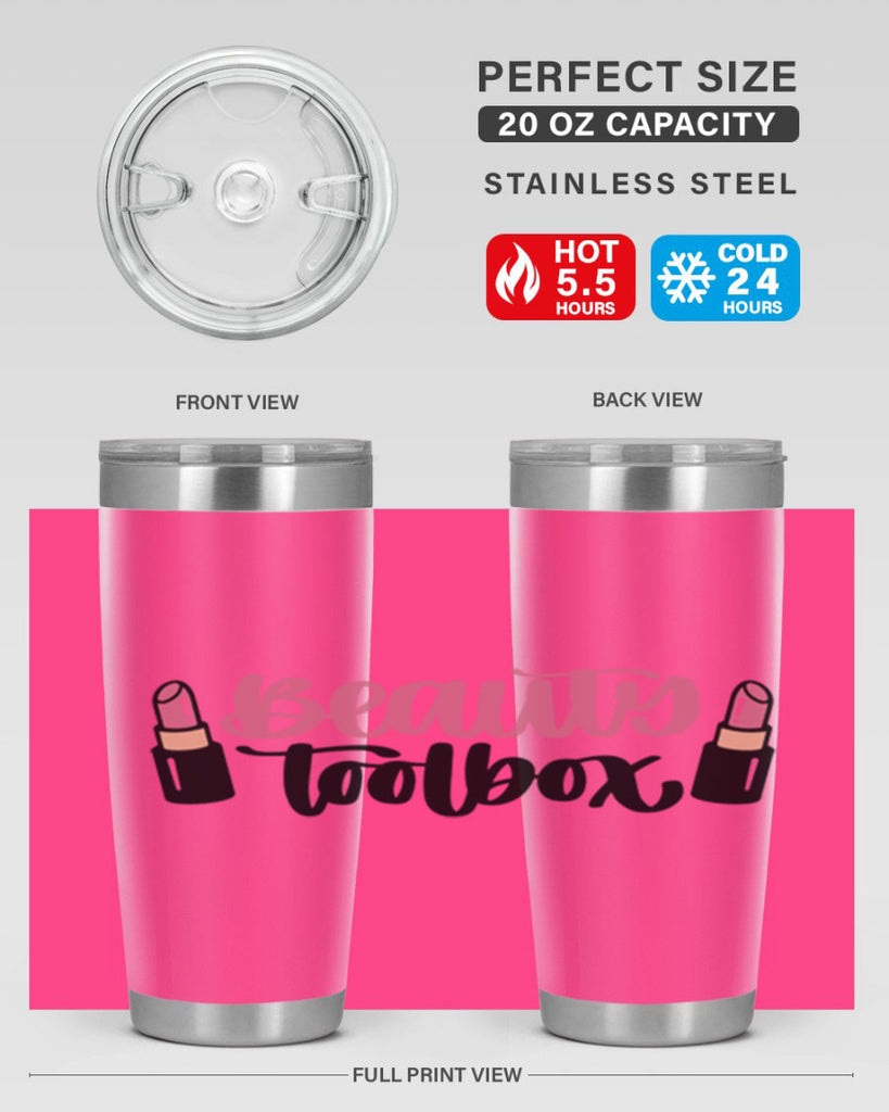 Beauty Toolbox Style 134#- make up- Tumbler