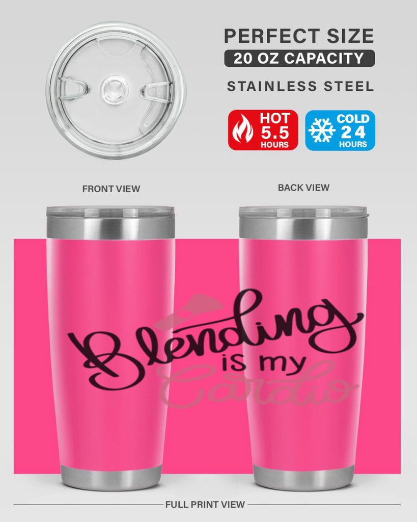 Blending is my Cardio Style 129#- make up- Tumbler