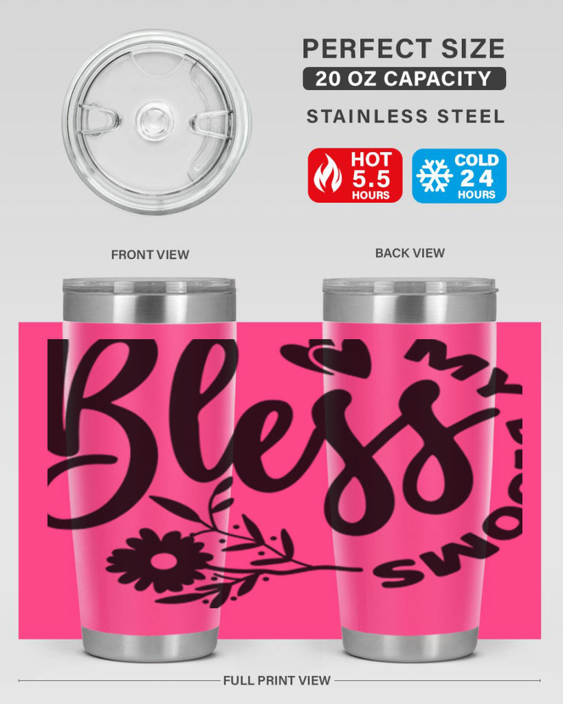 Bless My Blooms47#- spring- Tumbler