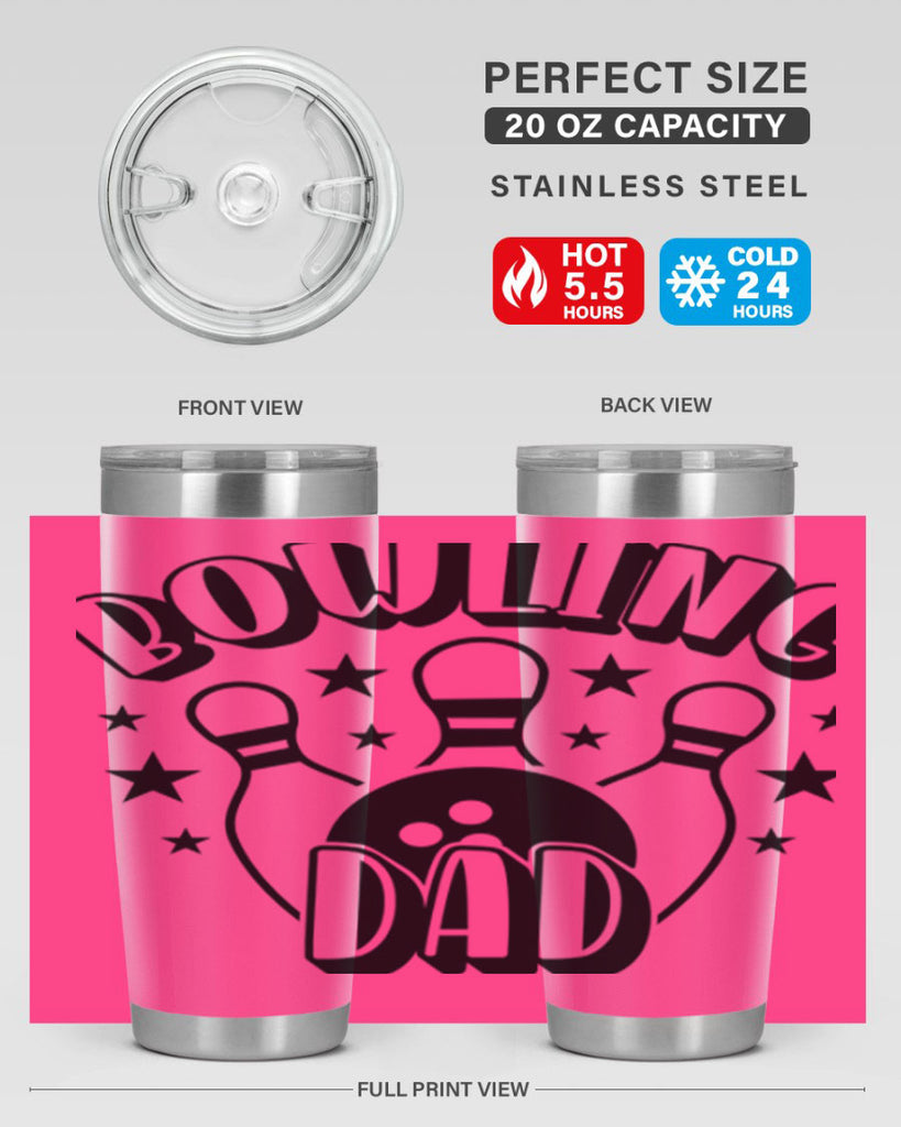 Bowling dad 1406#- bowlig- Tumbler