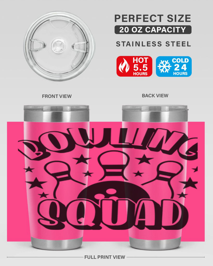 Bowling squad 1403#- bowlig- Tumbler