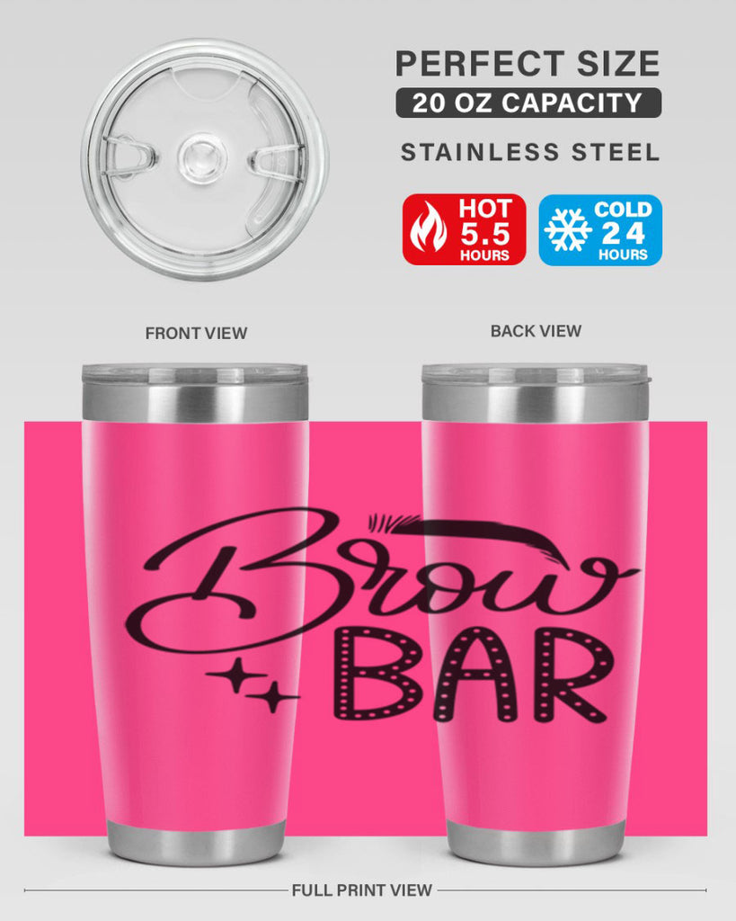 Brow Bar Style 125#- make up- Tumbler