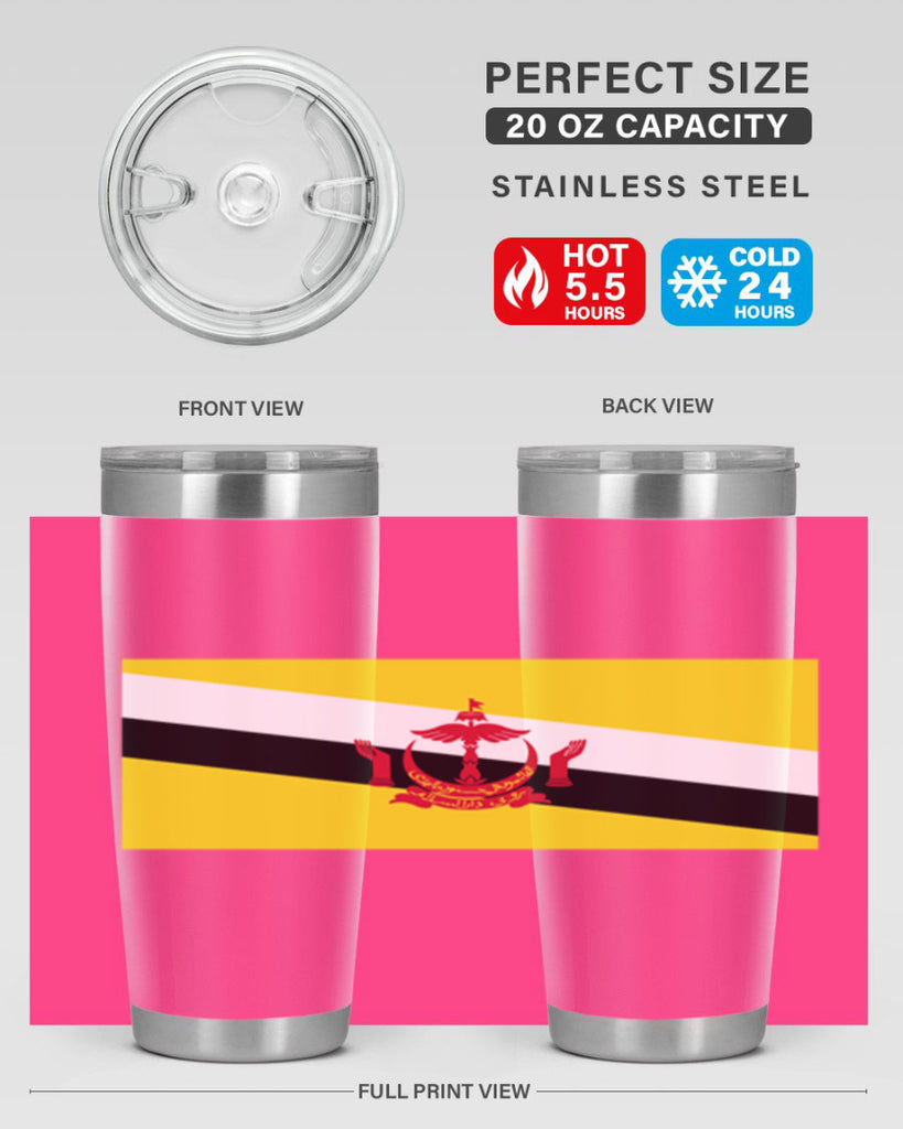 Brunei 173#- world flags- Tumbler