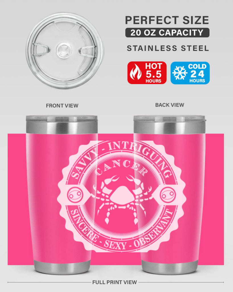 Cancer 16#- zodiac- Tumbler