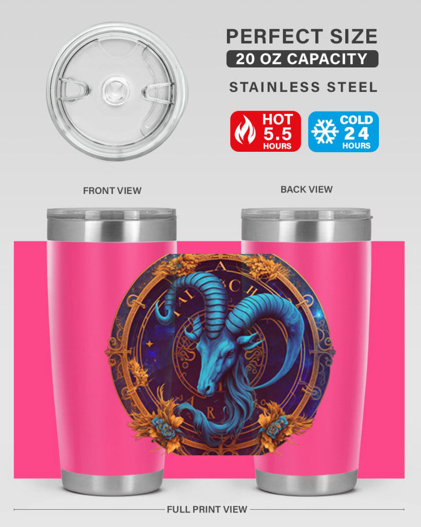 Capricorn 181#- zodiac- Tumbler