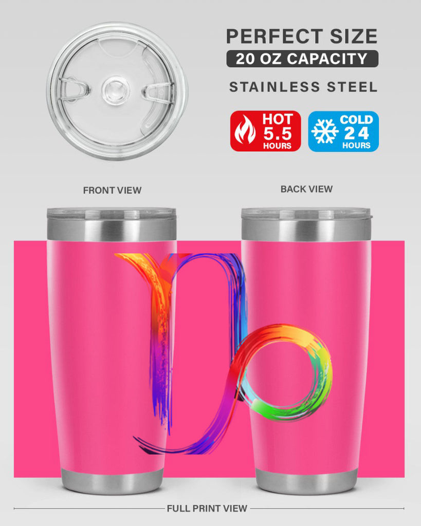 Capricorn 187#- zodiac- Tumbler