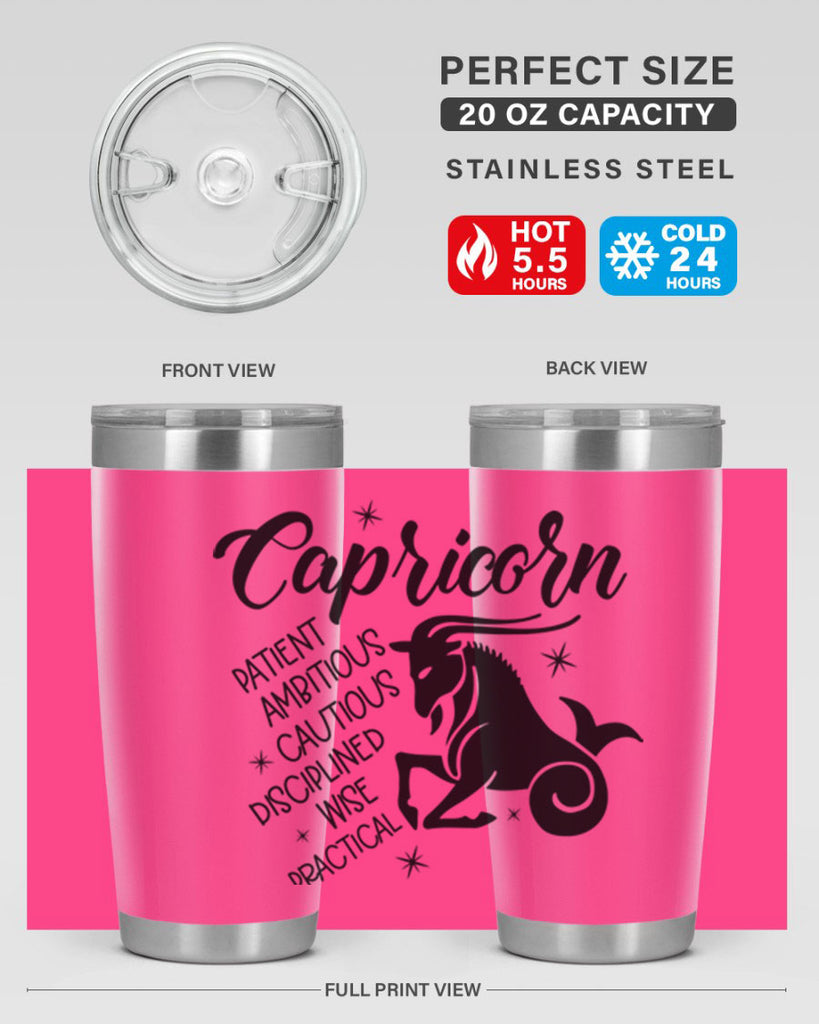 Capricorn 188#- zodiac- Tumbler