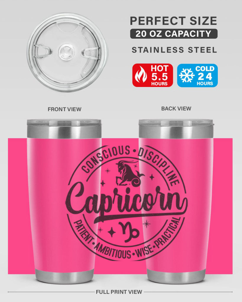 Capricorn 190#- zodiac- Tumbler