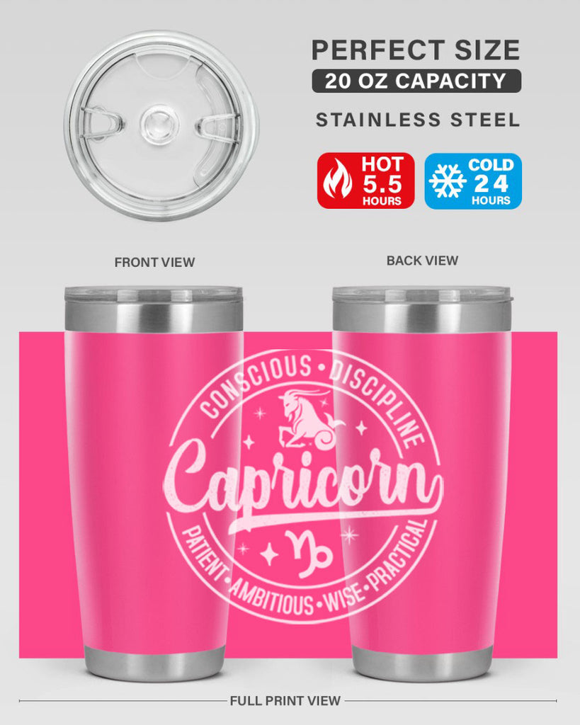 Capricorn 191#- zodiac- Tumbler