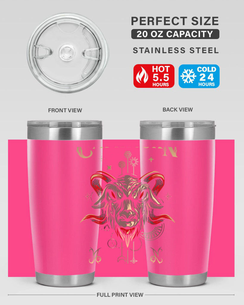 Capricorn 198#- zodiac- Tumbler
