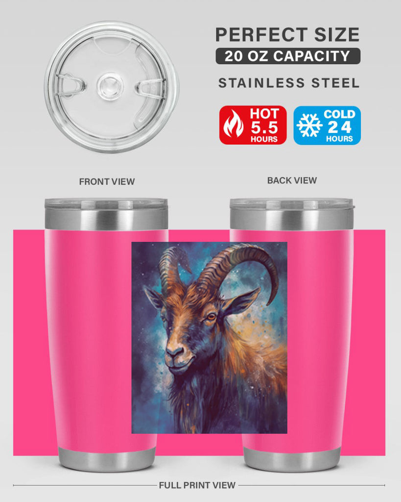 Capricorn 37#- zodiac- Tumbler