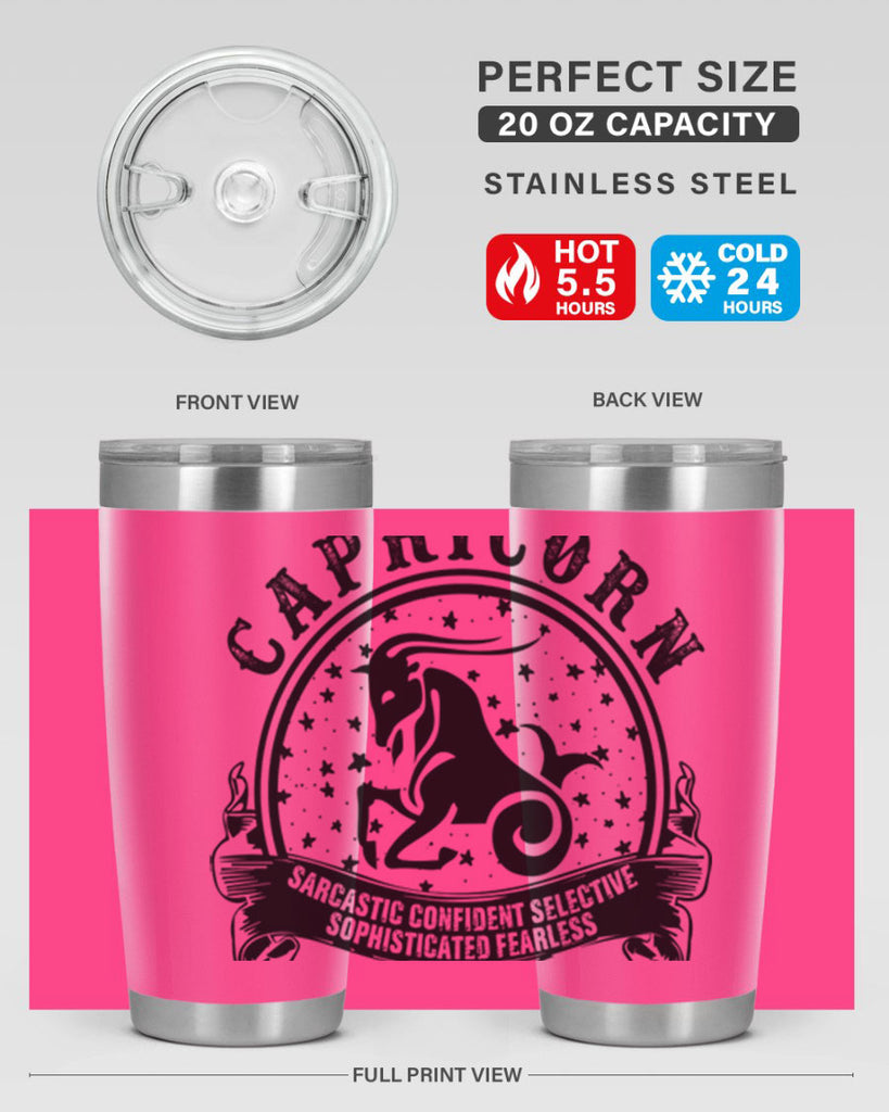 Capricorn 38#- zodiac- Tumbler