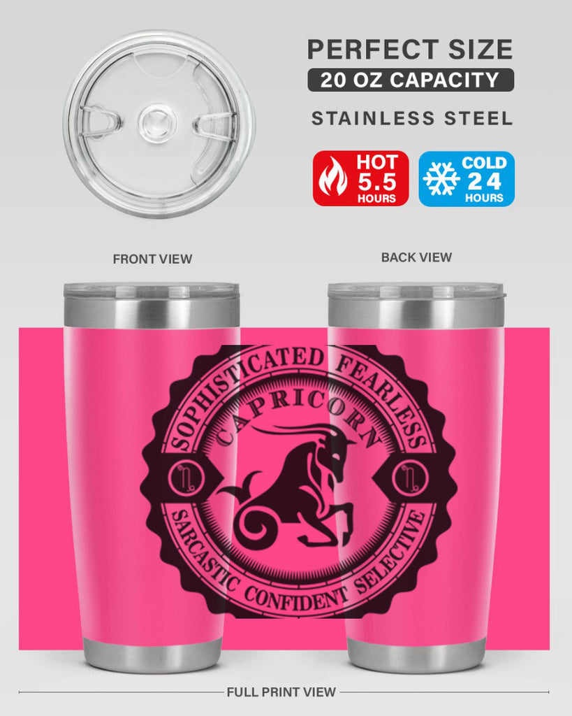 Capricorn 40#- zodiac- Tumbler