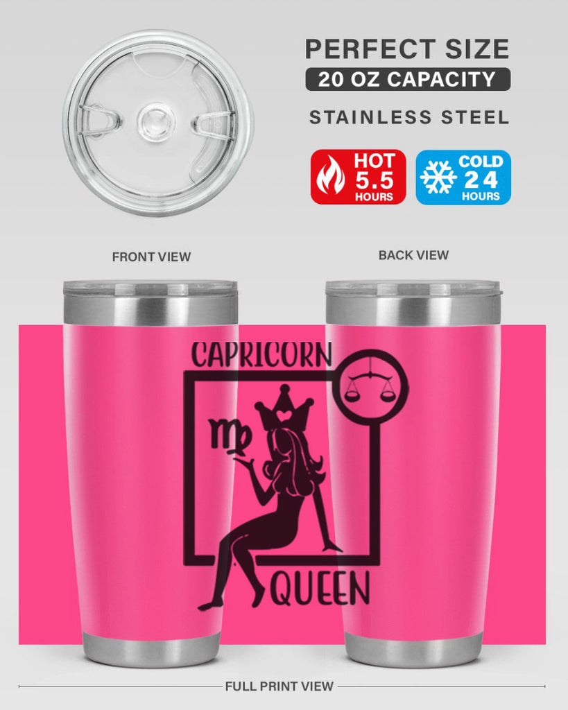 Capricorn queen 194#- zodiac- Tumbler