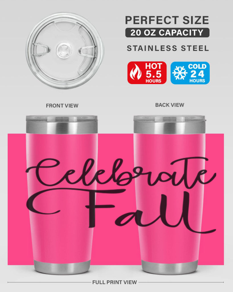 Celebrate Fall 60#- fall- Tumbler
