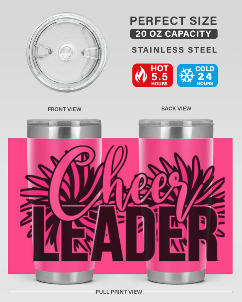 Cheer leader 1389#- cheer- Tumbler