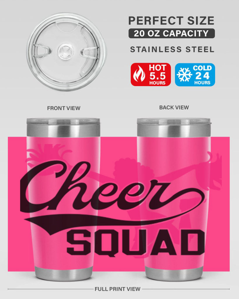 Cheer squad 1380#- cheer- Tumbler
