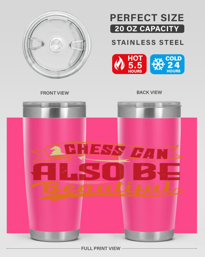 Chess can also be beautiful 28#- chess- Tumbler