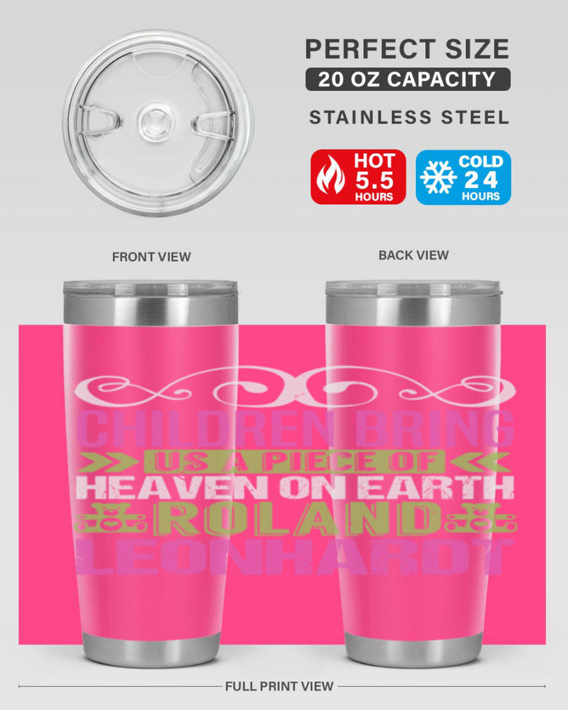 Children bring us a piece of Heaven Style 284#- baby- tumbler