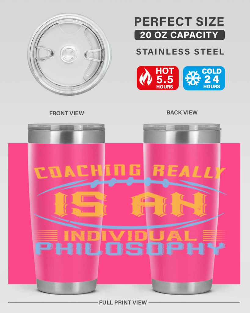Coaching really is an individual philosophy Style 43#- coaching- tumbler
