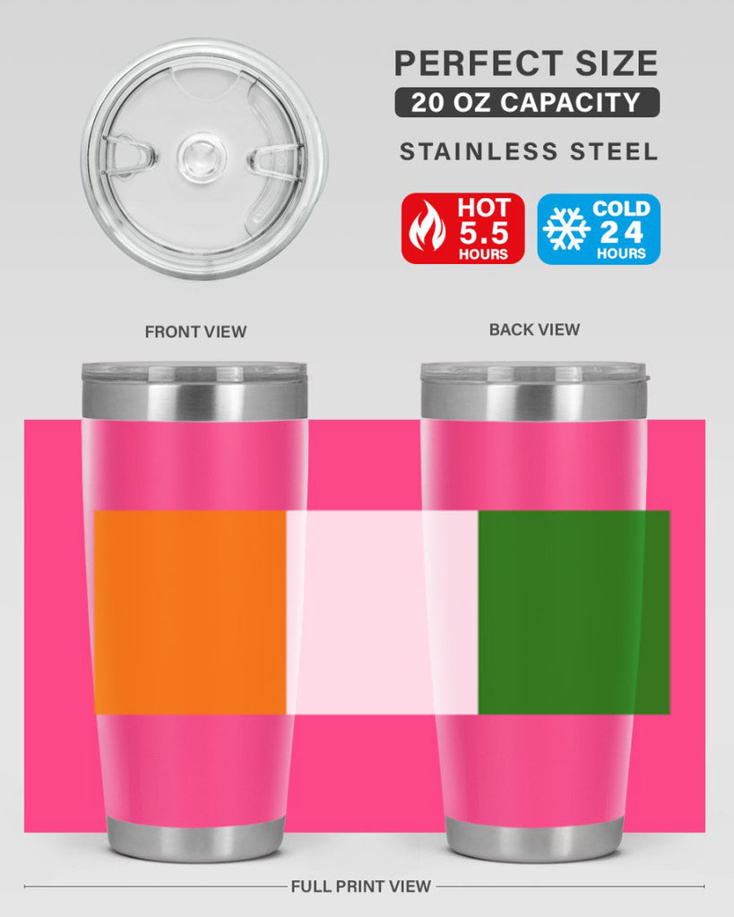 Cote dIvoire 156#- world flags- Tumbler