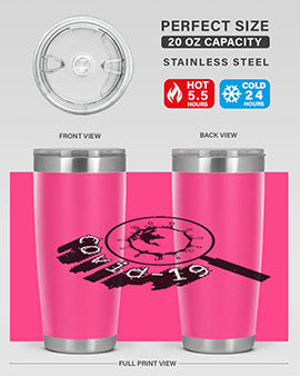 Covid Style 57#- corona virus- Tumbler