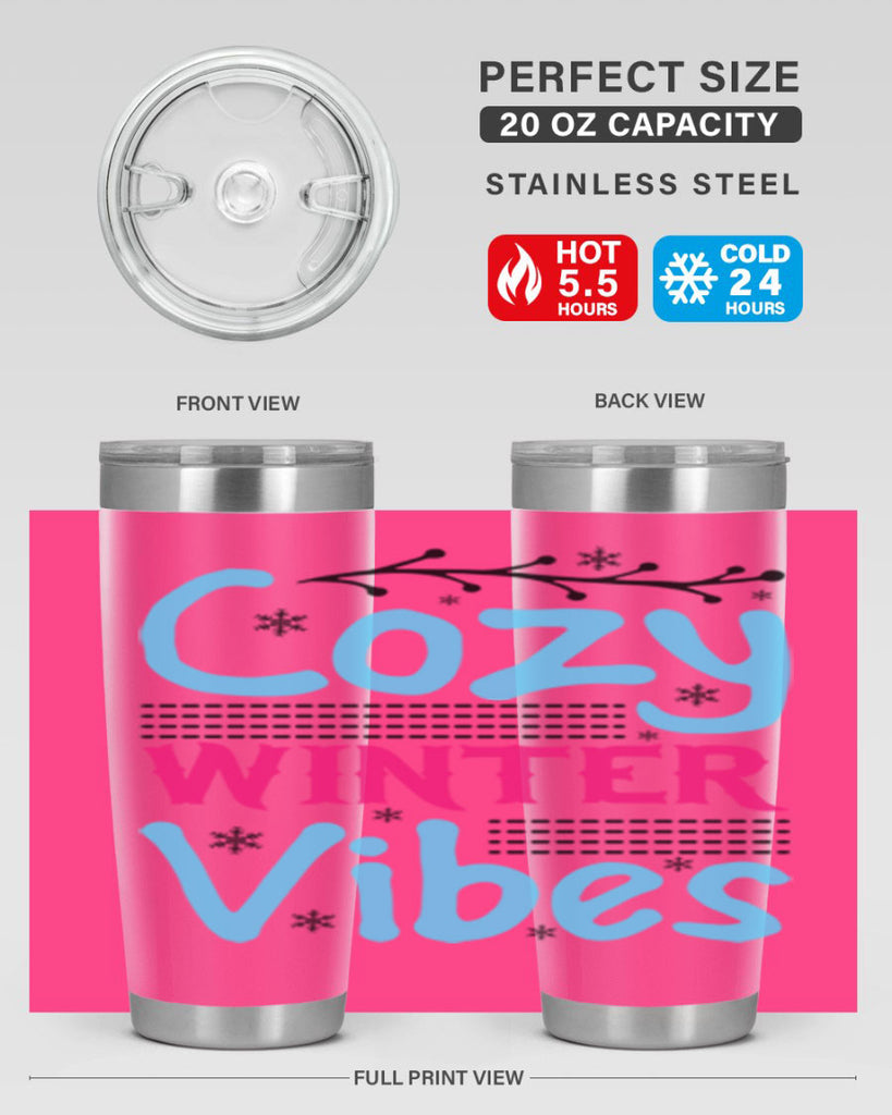 Cozy Winter Vibes Graphics 81#- winter- Tumbler