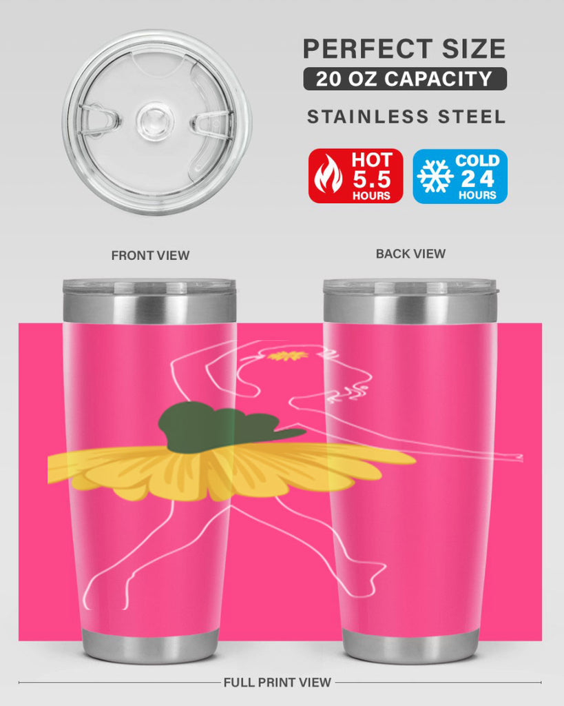 Cute Ballet Ballerino Girls Dancing Ballet 20#- ballet- Tumbler