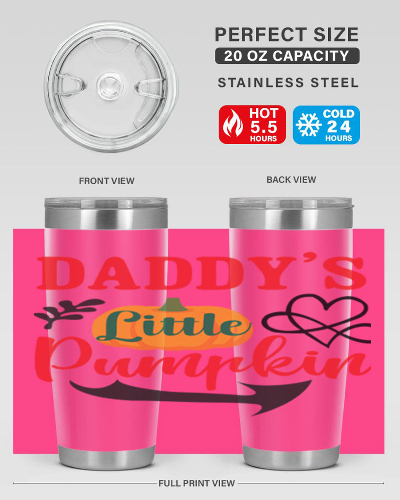 DADDYSLITTLEPUMPKIN 69#- fall- Tumbler